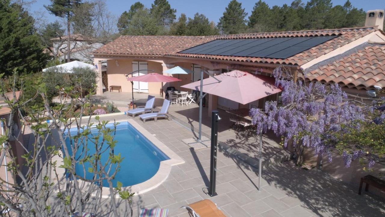 B&B Villa Les Tamaris Régusse Exterior foto